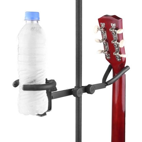 Suporte Clamp C6 ASK Para Apoio De Garrafa Latinha Copo E Violino Cavaco Ukelele Em Pedestal