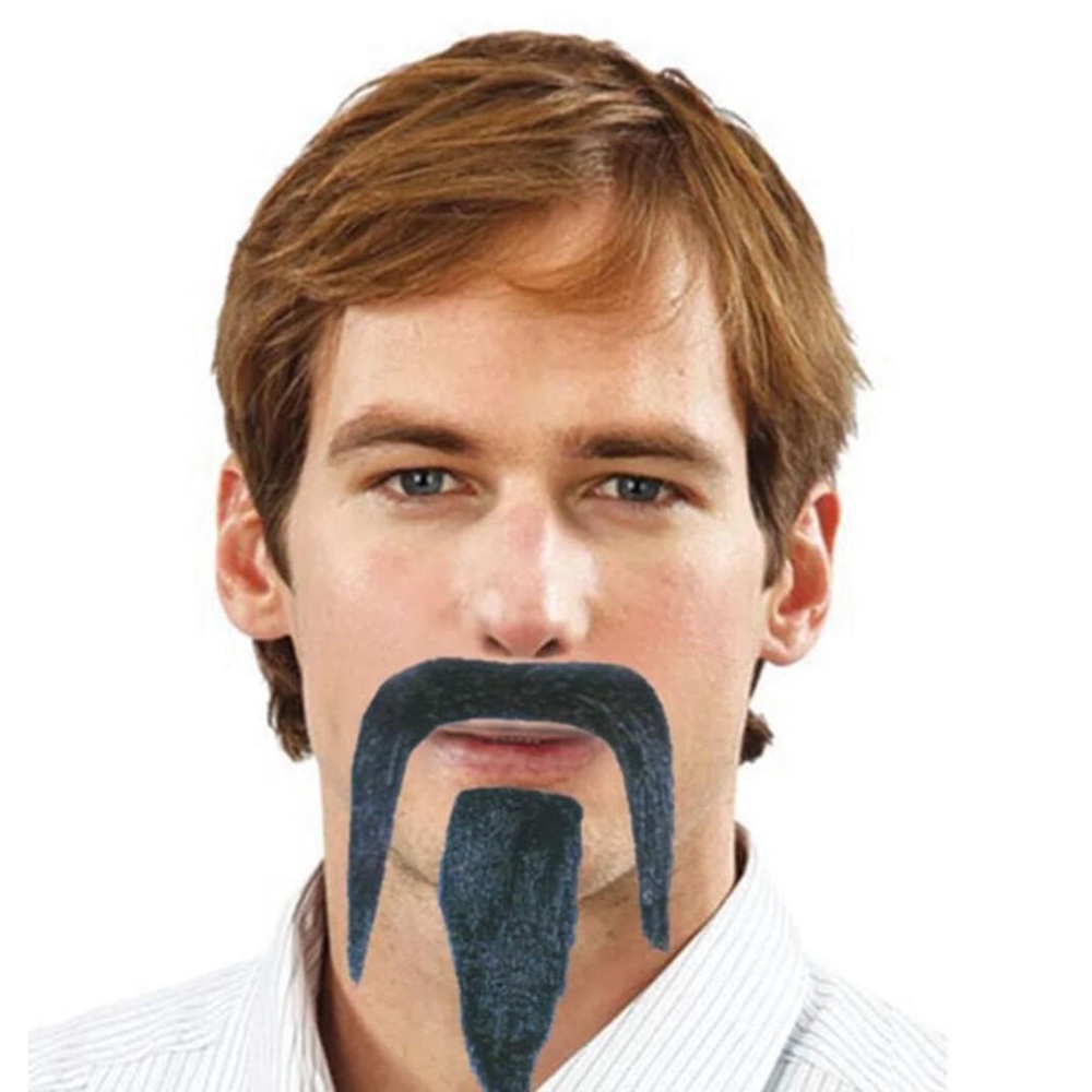 Bigode Com Barba Chinês Adulto - Moustache em Oferta na Shopee