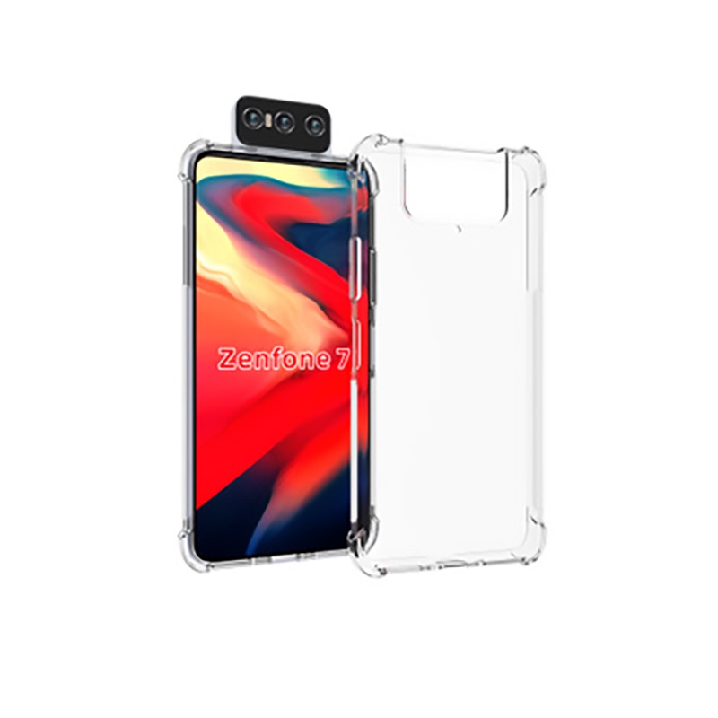 Tampa Anti-Queda Para Asus Zenfone 6 6Z 7 8 9 10 Filp ZS630KL ZS670KL ZS590KS ZS672KL Proteção Do Telefone À Prova De Choque Caixa Transparente De Silicone Macia TPU