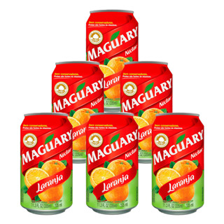 Suco Maguary Néctar de Laranja 335ml 6 Unidades
