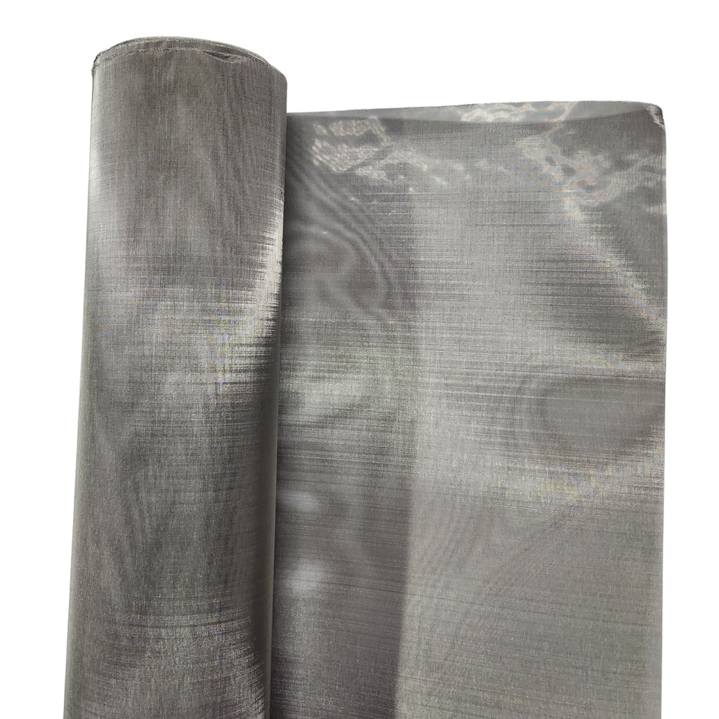 Tela Aço Inox 304 Malha 100 Fio 0,10mm Abertura 0,15mm (150 micras) - 50x100cm