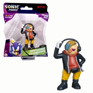 Boneco Colecionável 6,5cm Sonic Prime - Dr. Don't em Oferta na Shopee
