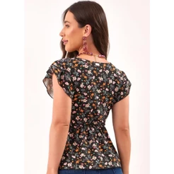 Blusa Em Malha De Viscose Quintess