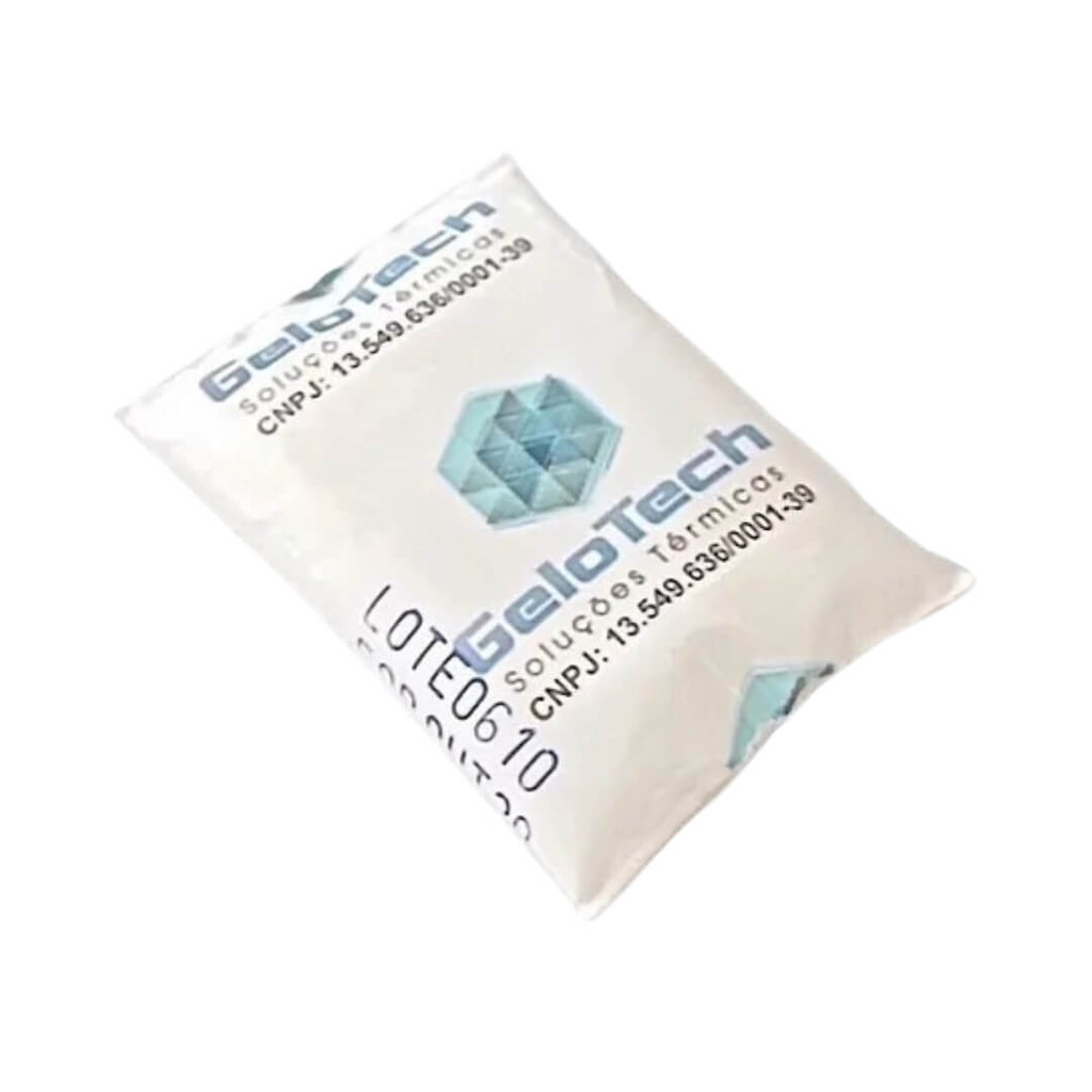 Gelo Artificial Reutilizável Flexível 15g 30Un - Gelotech em Oferta na Shopee