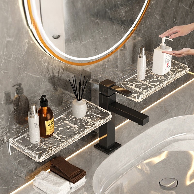 Suporte De Shampoo Prateleiras De Banheiro Sem Furo Acrilico Chifre