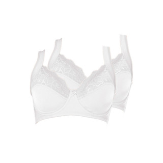 Kit com 2 Sutiãs com Aro e sem Bojo Dilady 123410 em Oferta na Shopee