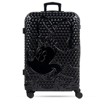 Mala de Viagem Grande 32 Kg ABS 4 Rodas Minnie Epcot Preta em Oferta na Shopee