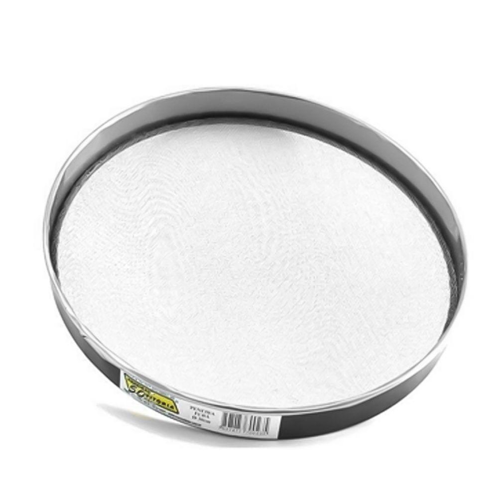 Peneira De Aço Para Fubá 30 Cm Tela Trancada  Farinha Tapioca em Oferta na Shopee