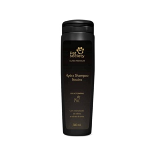 Shampoo Neutro Pet Society Hydra Super Premium 300ml em Oferta na Shopee