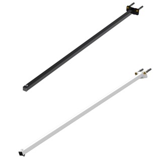 SUPORTE REFLETOR LED PAREDE BANNER FACHADA BASE RETA BRAÇO 100 CM