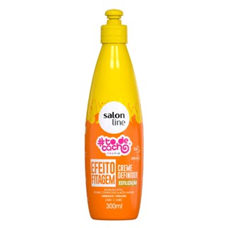 Creme De Pentear Definidor Salon Line To De Cacho Efeito Fitagem 300ml