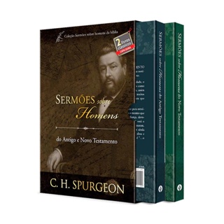 Box Sermões Sobre Homens da Bíblia | Antigo e Novo Testamento | C. H. Spurgeon em Oferta na Shopee