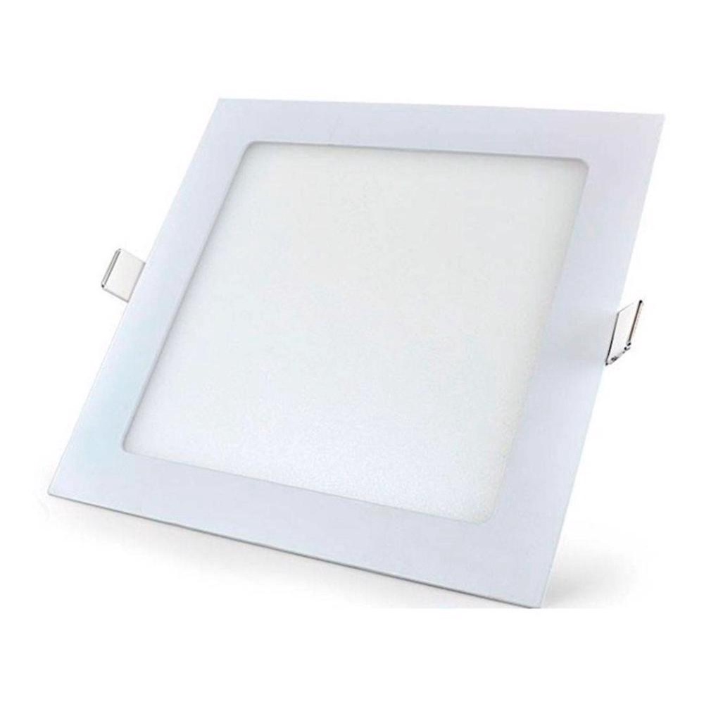 Plafon Luminaria Painel Quadrado De Led 24w 3000k 30cm Llum