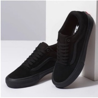 tenis preto vans old skool Feminino casual confortável