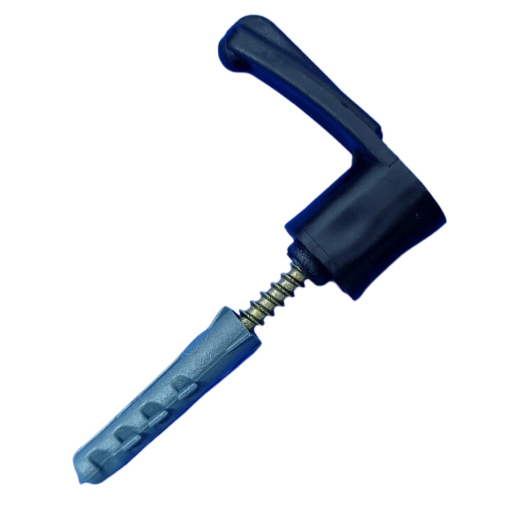 Kit 8 Travas P/ Tela Mosquiteira C/ Parafuso E Bucha Preto em Oferta na Shopee