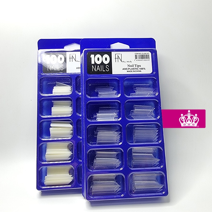 Tips para Unha - Formato Curvatura C - 100 Unidades em Oferta na Shopee