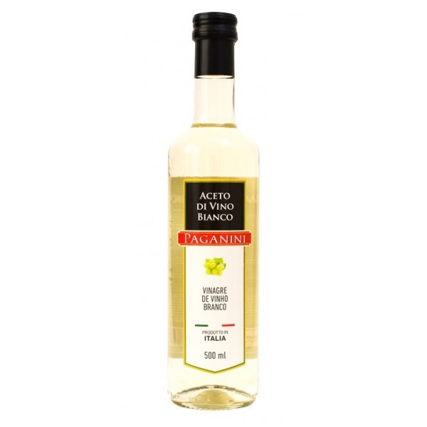 VINAGRE DE VINHO BRANCO PAGANINI 500ML em Oferta na Shopee