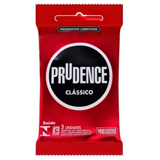 Preservativo Camisinha Clássico Com 03 Unidades Prudence