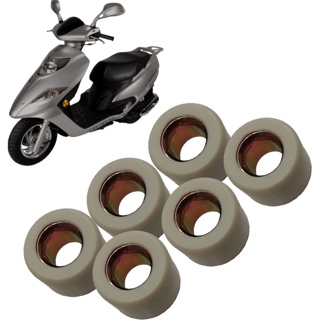 KIT JOGO ROLETE EMBREAGEM CVT CONTRA PESO SUZUKI BURGMAN 125i 2011 2012 2013 2014 2015 2016 125