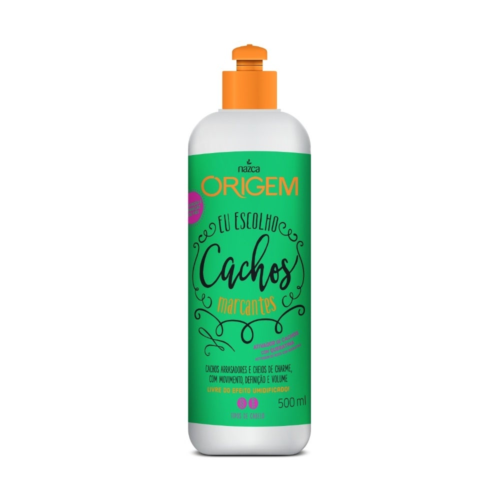 Ativador De Cachos Nazca Origem Marcantes 500ml em Oferta na Shopee