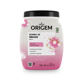 Creme Hidratante Capilar Nazca Origem Brilho De Verniz 1kg