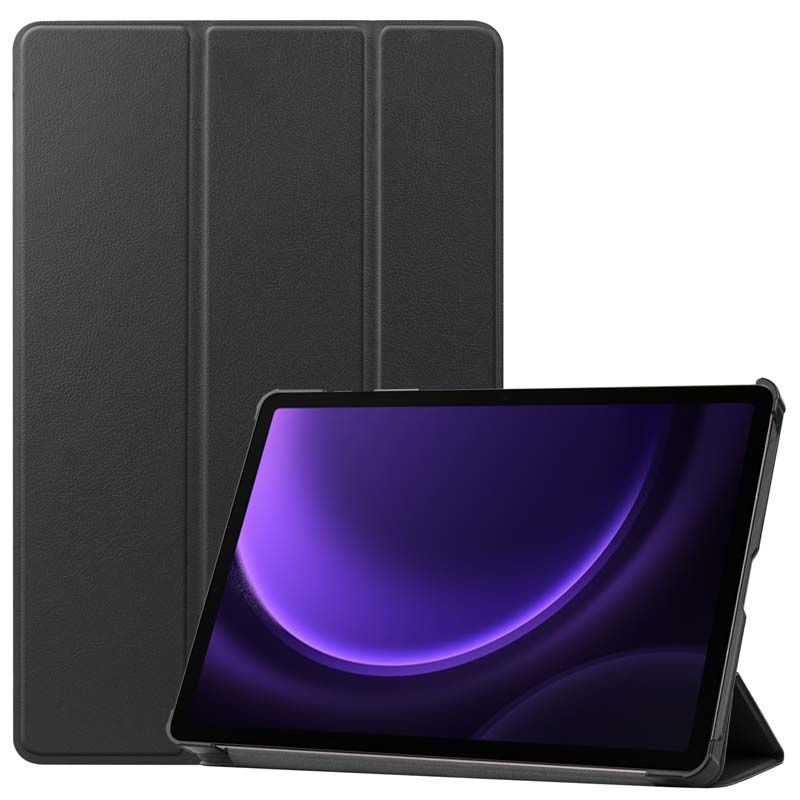 Samsung Estojo De Proteção De Couro Galaxy Tab S9 FE 5G SM-X510 X516 X710 X716 X718 GalaxyTabS9 S9FE case