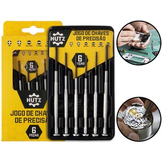 Jogo de Chaves de Precisão Phillips Fenda Com Estojo Para Celular Relógio Eletrônicos Trabalhos Delicados Hutz em Oferta na Shopee