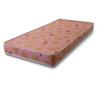 Colchão de Berço Infantil Padrão Americano Espuma D18 Pro Confort Baby 70x130x10cm Rosa Hellen em Oferta na Shopee