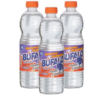 Kit com 3 Removedores Querosene Lavanda Bufalo 500ML Cada