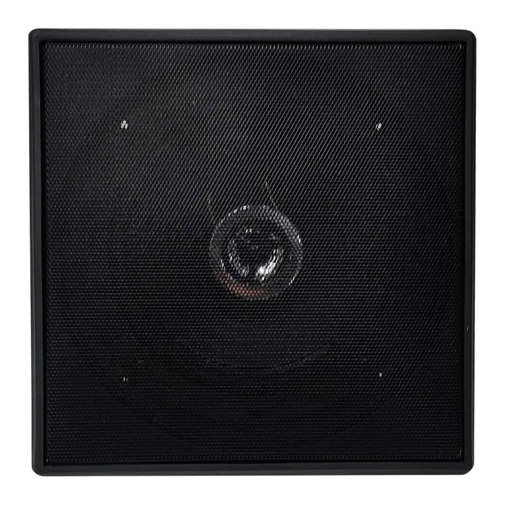 Alto Falante Arandela Quadrada Preta Tweeter 70W para Teto 86Db Leson 2LS078AQP Som Ambiente em Oferta na Shopee