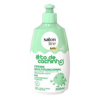 Creme Multifuncional To De Cachinho Baby Salon Line 300ml em Oferta na Shopee