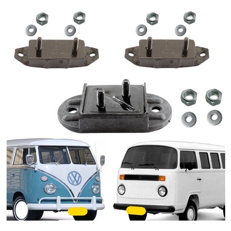 Kit Coxim Original Vibrasil Motor E Cambio Kombi Ate 1996 em Oferta na Shopee