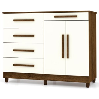 Comoda Sapateira 5 Gavetas E 2 Portas 20019 VLR