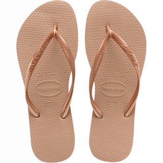 Chinelo Havaianas Slim Bege Palha