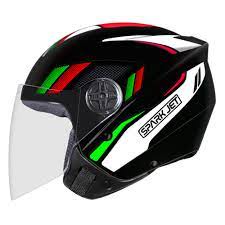 Capacete Aberto EBF Spark Jet Sting
