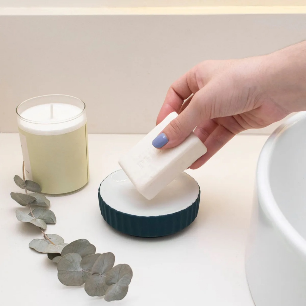Saboneteira para Banheiro Porta Sabonete em Barra para Pia Bancada Em Resina em Oferta na Shopee
