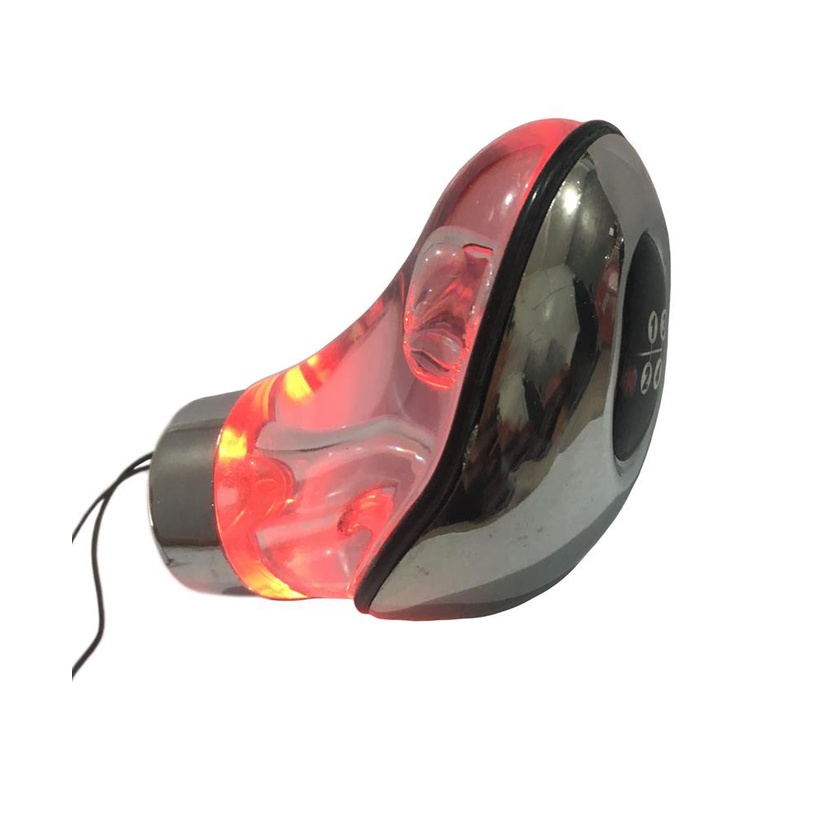 Bola Bolinha Manopla Cambio Naja 4 Marchas C/ Led Vermelho