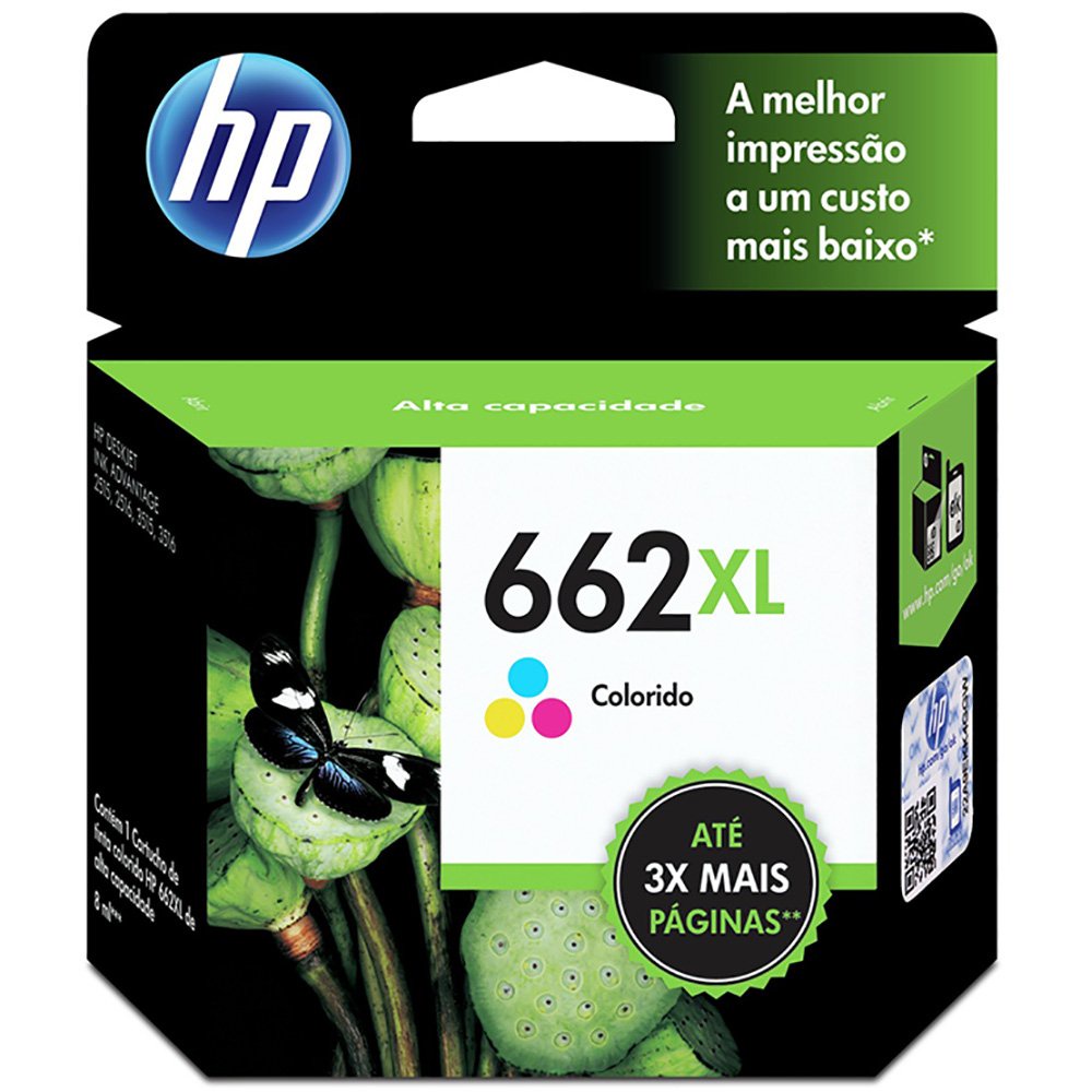 Cartucho Tinta Hp 662Xl Color Original