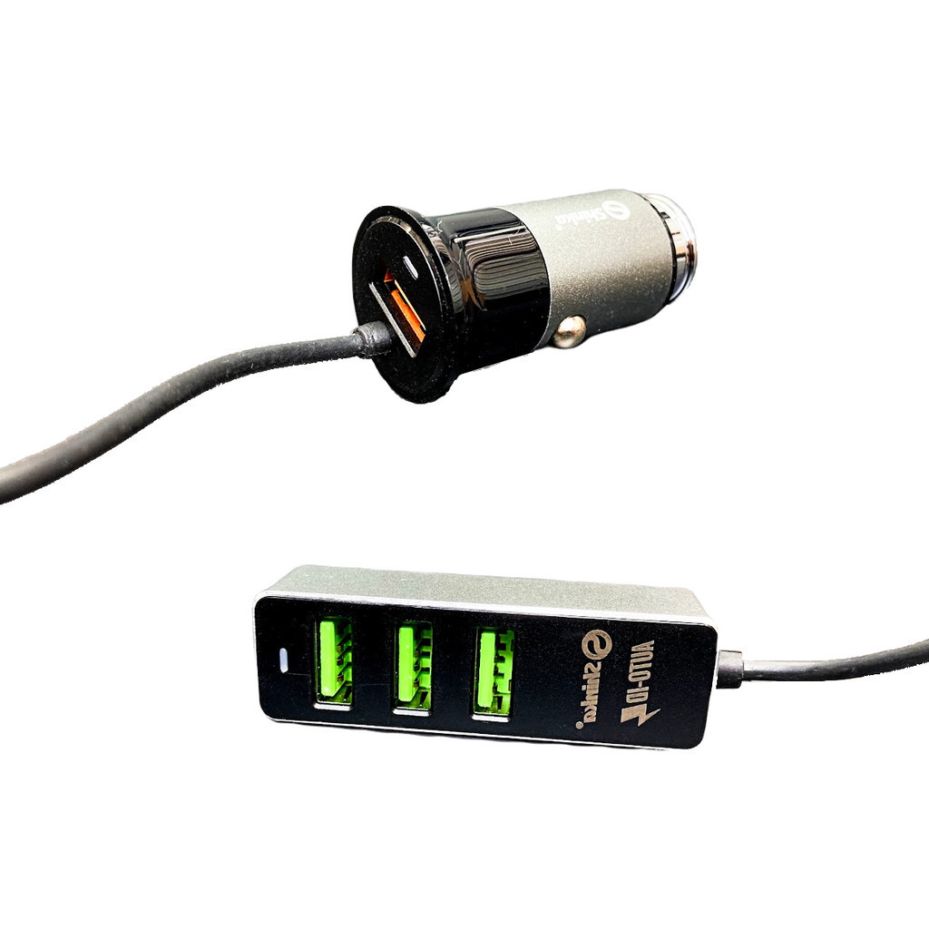 Carregador Veicular Carro 4porta Usb 35w Turbo Qc3.0 em Oferta na Shopee