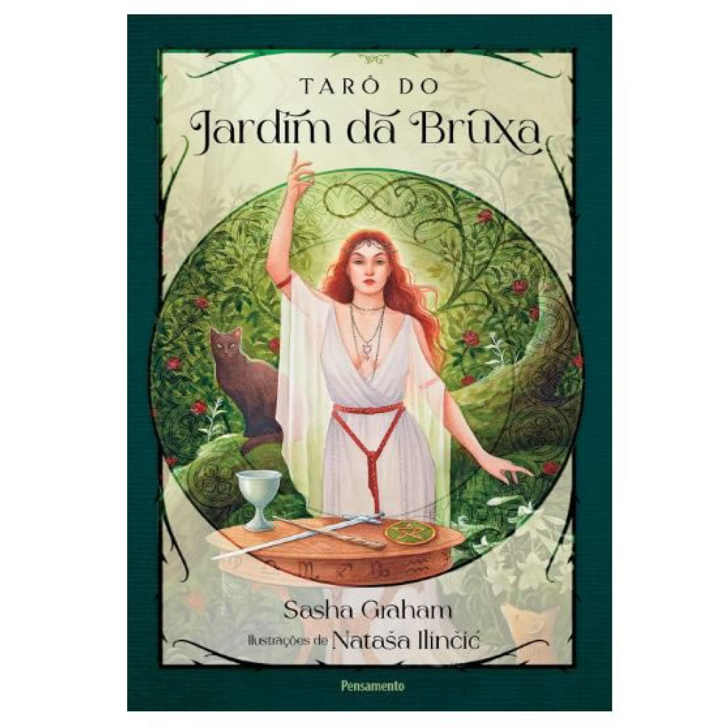 TARÔ DO JARDIM DA BRUXA DESPERTE A MAGIA LATENTE QUE EXISTE EM VOCÊ COM ESTE ENCANTADOR BARALHO ESTILO WAITE SMITH - Books & Magazines