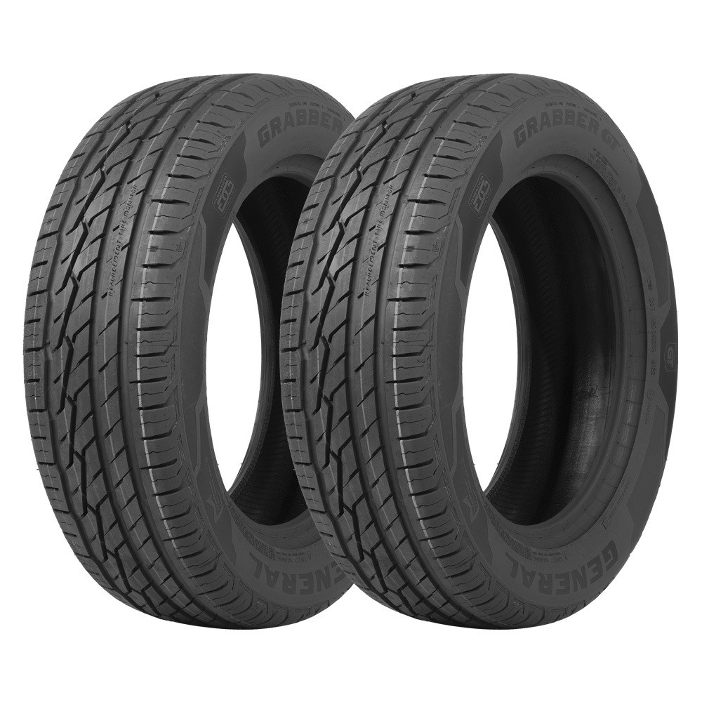 Jogo 2 Pneus General Tire by Continental Aro 16 Grabber GT Plus 235/70R16 106H em Oferta na Shopee