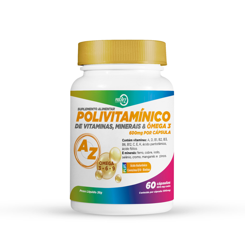 POLIVITAMÍNICO A a Z - ÔMEGA 3