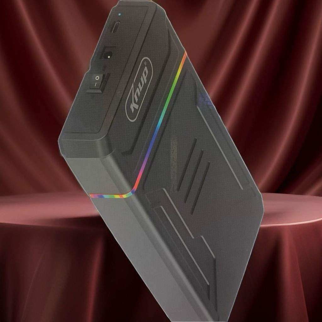 Case Hd Ssd Externo Usb 3.0 Sata 2,5/3,5 4tb Com Fonte Knup