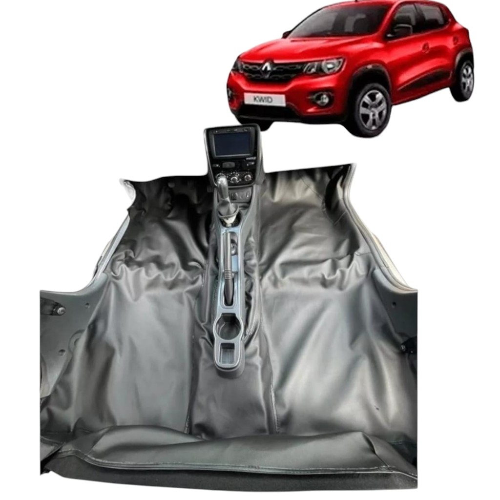 Tapete Proteção Carpete Assoalho Emborrachado Renault Kwid