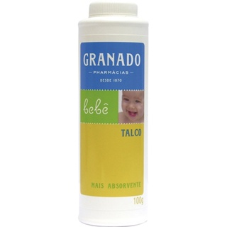 Talco Granado Bebê 100g - Embalagem com 12 Unidades em Oferta na Shopee