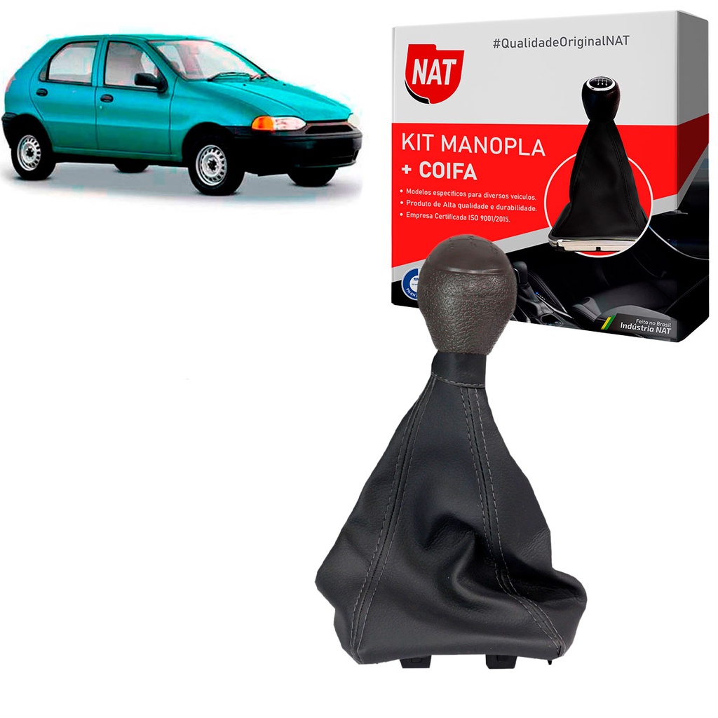 Manopla + Coifa Fiat Palio Weekend E Strada 1996 Até 2000 Mod. Edx em Oferta na Shopee