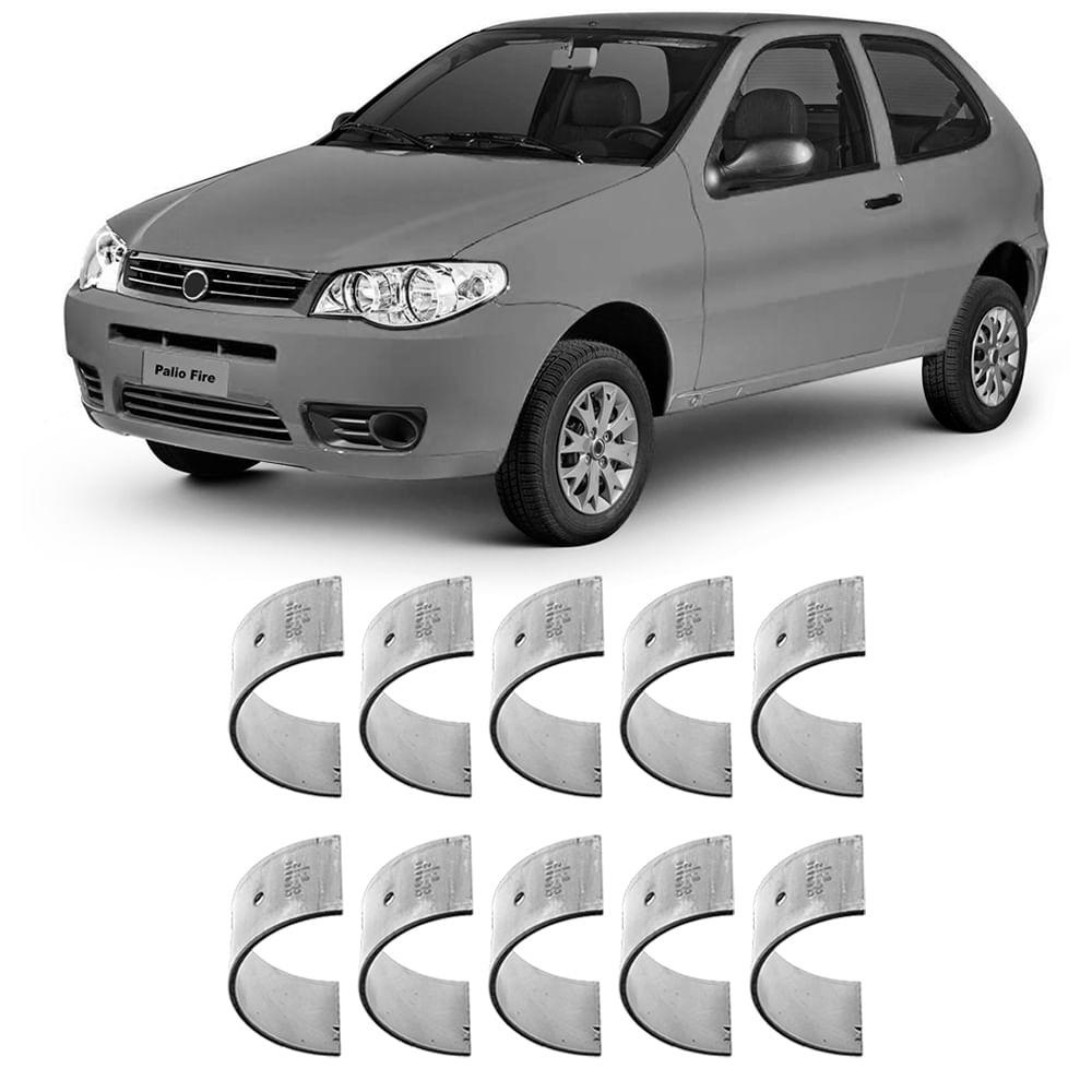 Bronzina Casquilho Mancal STD Fiat Strada Palio 2000 a 2022 Metal Leve SBC068 - Spare Parts and Accessories for Vehicles