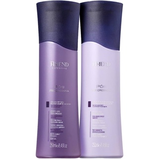 Kit Pós Progressiva Intensificador Amend Shampoo e Condicionador Prolonga o Efeito Liso e Nutrindo em Oferta na Shopee