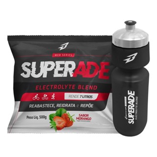 Superade Repositor Energético Isotônico 500g + Squeeze Bodyaction
