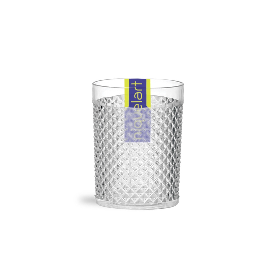 Jogo 4 Copos Acrílico Crystal Diamante 490ML em Oferta na Shopee